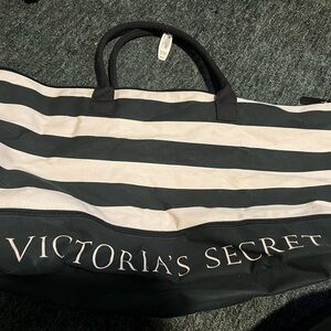 Victorias secret striped tote